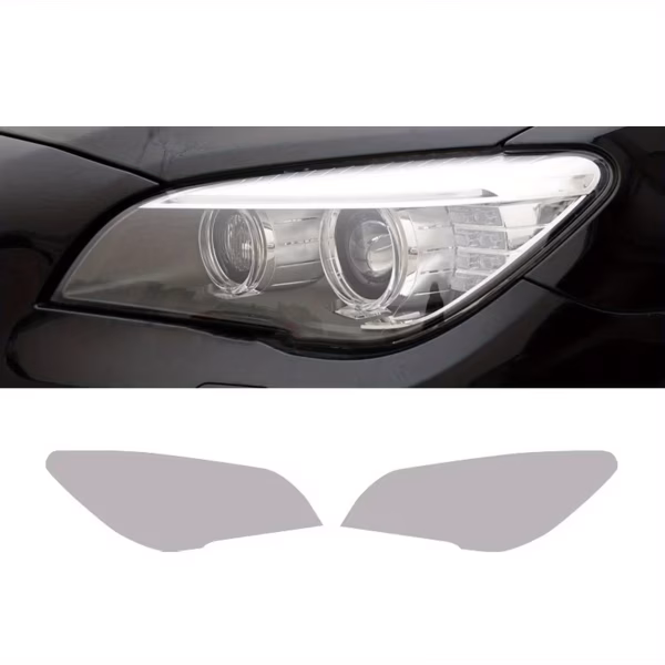 TPU Car Headlight Protective Film for BMW 7 Series F01 F02 2009-2015